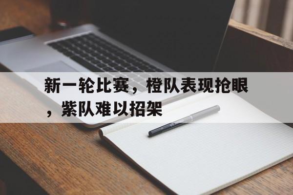 新一轮比赛,橙队表现抢眼,紫队难以招架的简单介绍